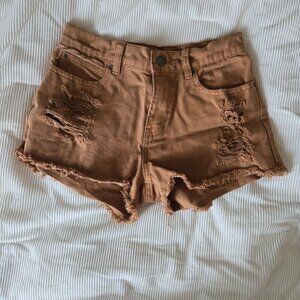 Women's Billabong Tan Jean Shorts - 25